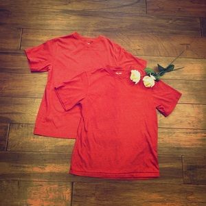 2 Boys V Neck T-Shirts. Size M.